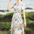 Summer Dress, Mulberry Silky Long Genuine 2025 New High-End Elegant Party Evening Wear for Middle-Aged and Elderly Women