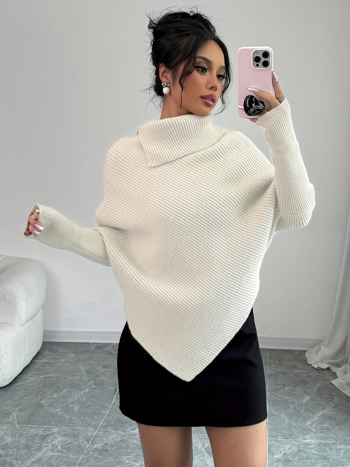 Women'S Elegant Sweater - Chic Pullover Sweater for Fall\u002FWinter