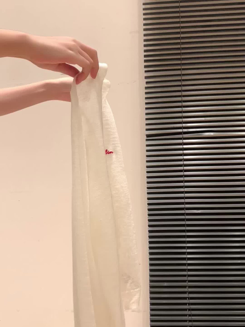 Letter Embroidered V-Neck Breathable Coverup Hair Needle Long Sleeve Women's Cardigan Summer Button Design Versatile Sheer Top